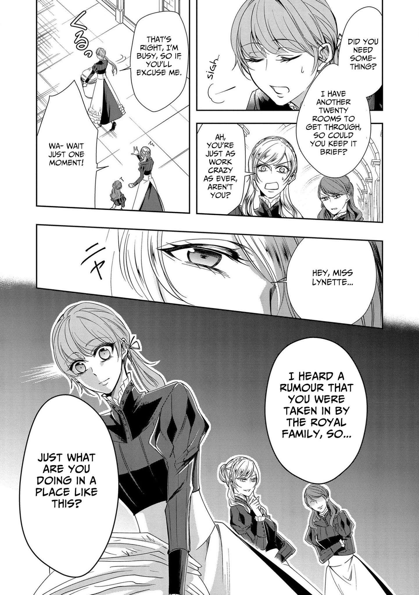 The Earl's Daughter was Suddenly Employed as the Crown Prince's Fiancée Chapter 6 page 7 - Chapter 6