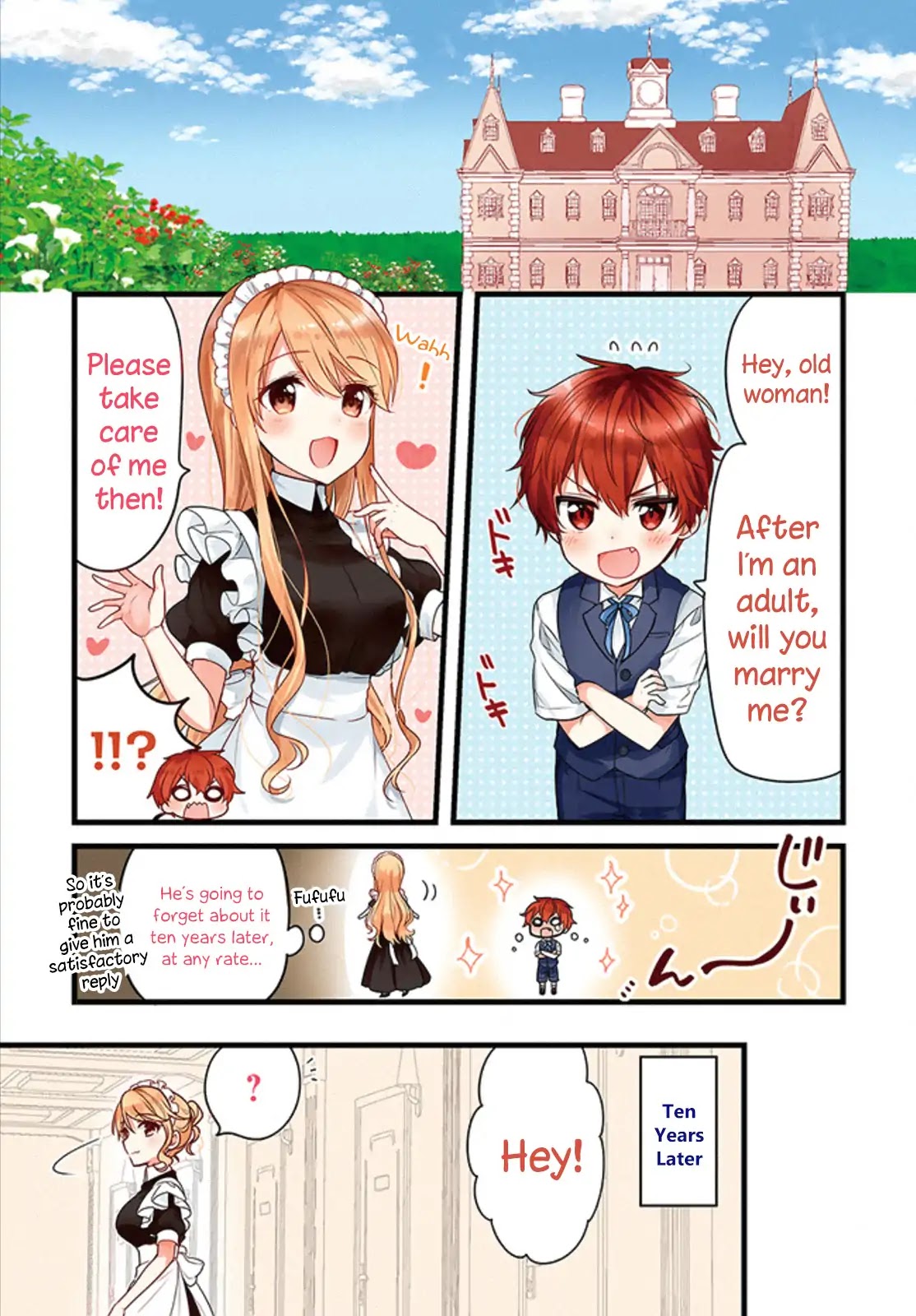 The Earnest Egocentric Duke And His Satisfactory Sisterly Maid Chapter 1 page 2 - Chapter 1