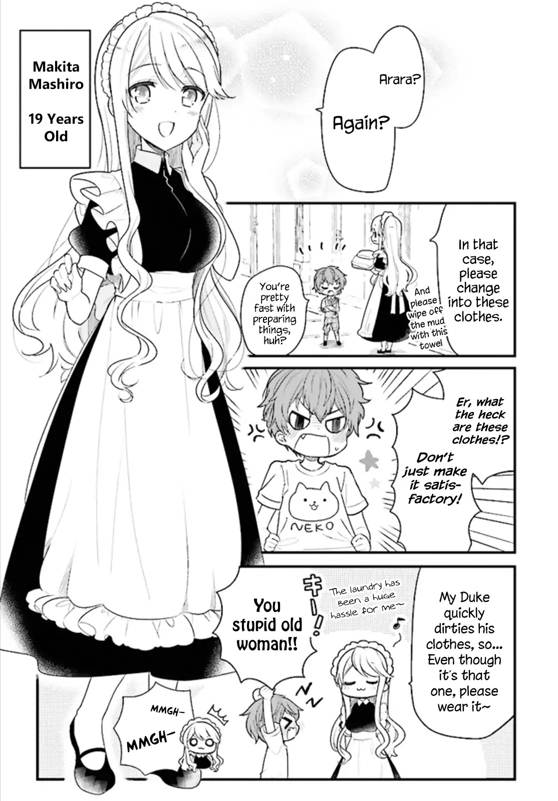 The Earnest Egocentric Duke And His Satisfactory Sisterly Maid Chapter 1 page 5 - Chapter 1