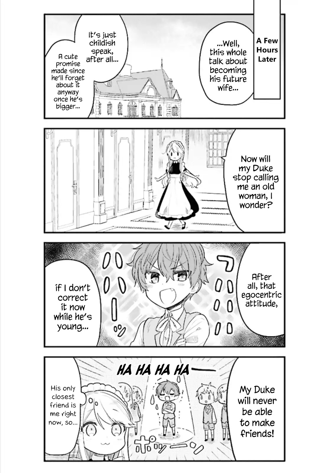 The Earnest Egocentric Duke And His Satisfactory Sisterly Maid Chapter 1 page 8 - Chapter 1
