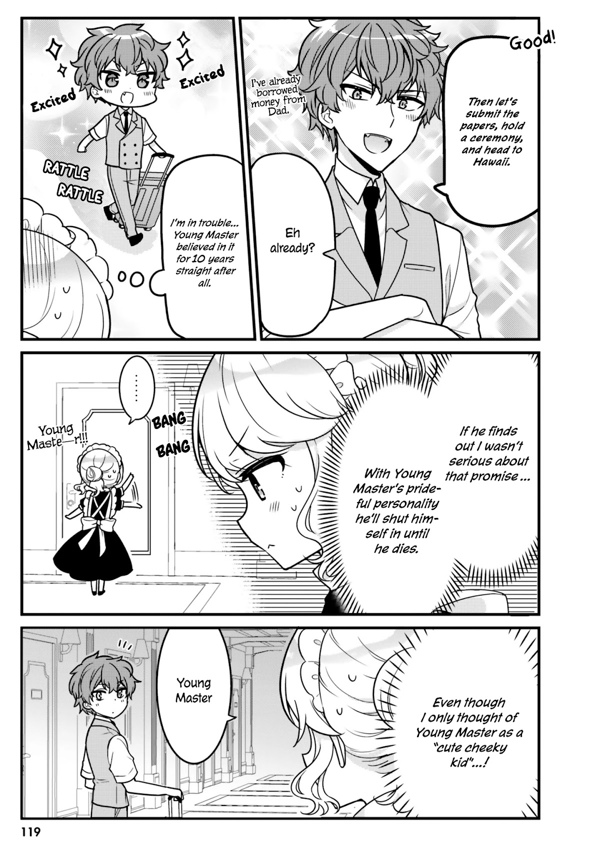 The Earnest Egocentric Duke And His Satisfactory Sisterly Maid Chapter 10 page 3 - Chapter 10