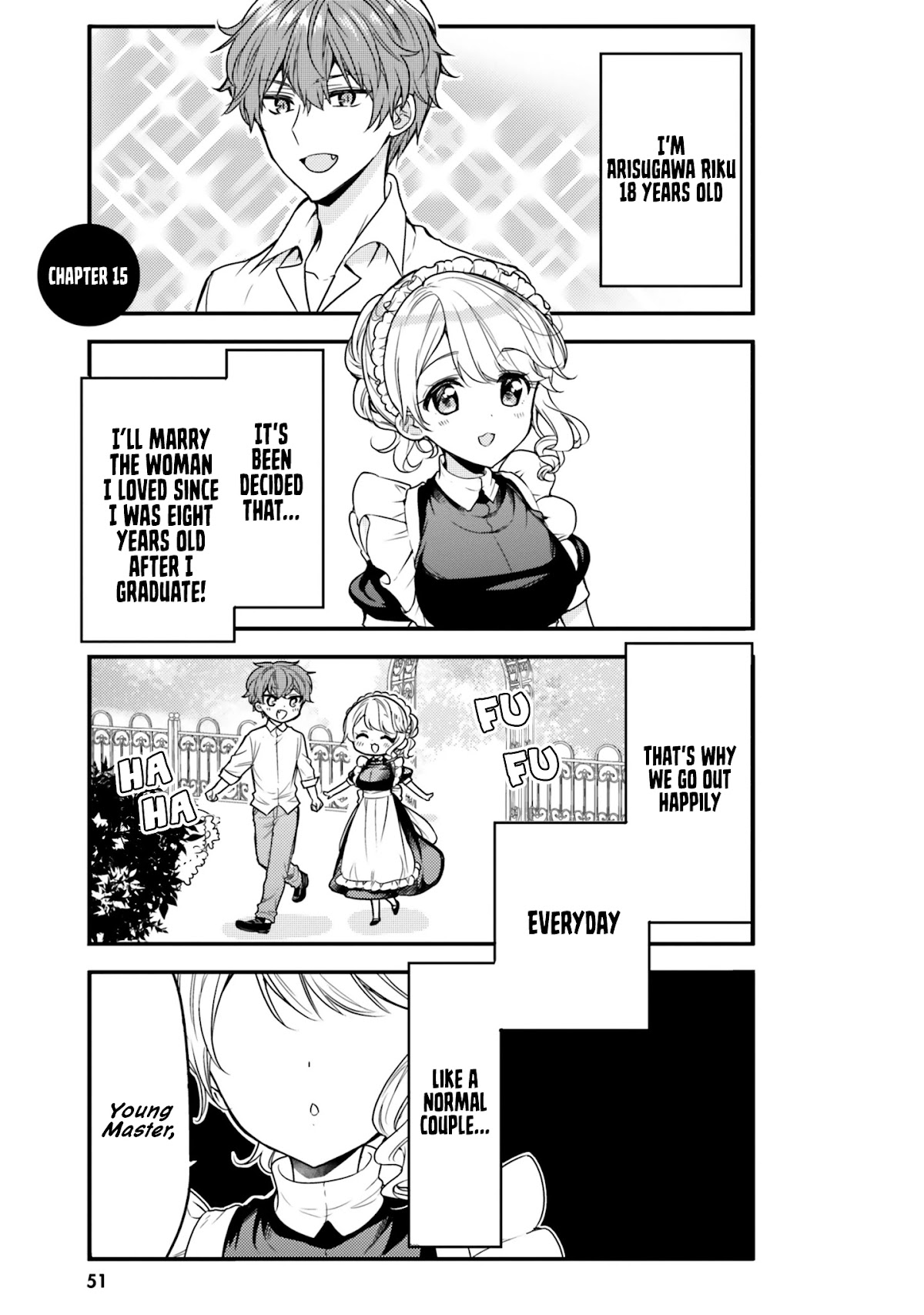 The Earnest Egocentric Duke And His Satisfactory Sisterly Maid Chapter 15 page 1 - Chapter 15
