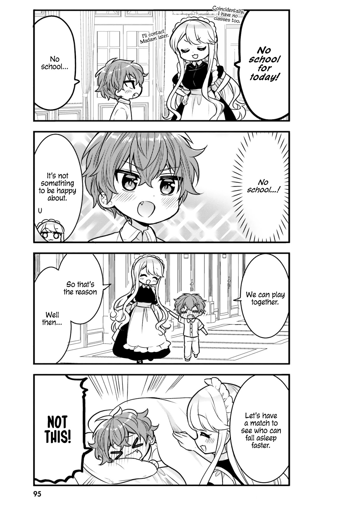 The Earnest Egocentric Duke And His Satisfactory Sisterly Maid Chapter 18 page 5 - Chapter 18