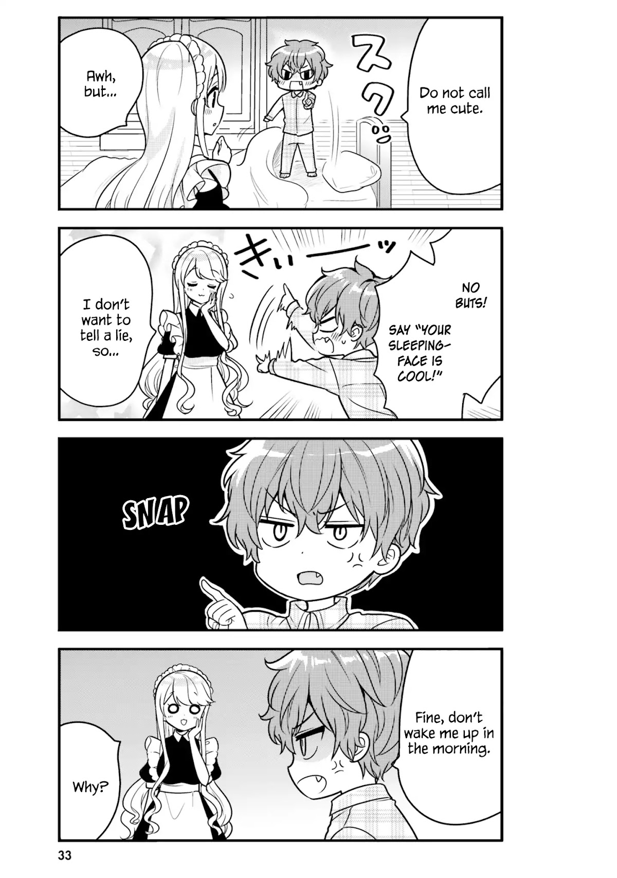 The Earnest Egocentric Duke And His Satisfactory Sisterly Maid Chapter 3 page 8 - Chapter 3
