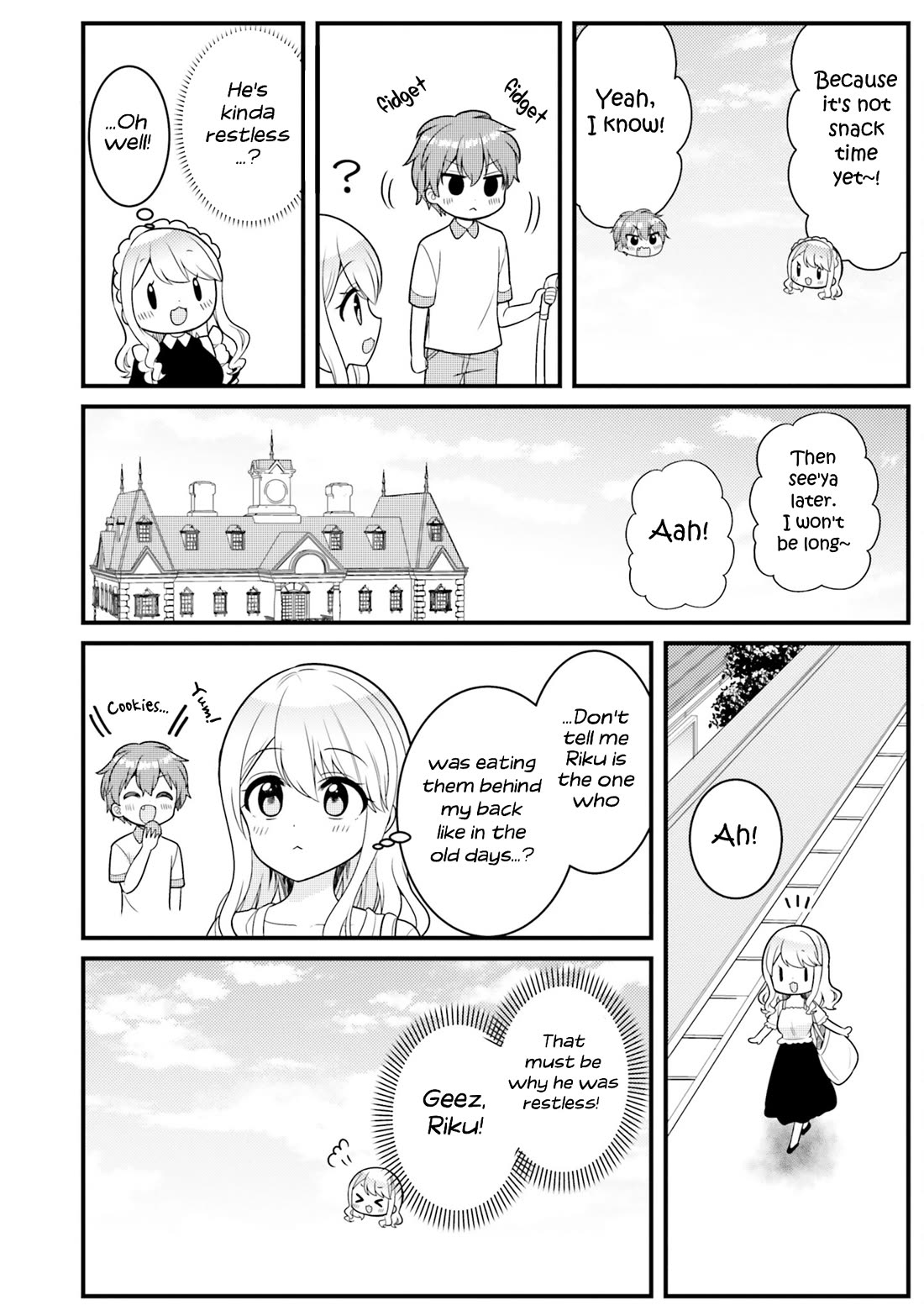 The Earnest Egocentric Duke And His Satisfactory Sisterly Maid Chapter 41.5 page 4 - Chapter 41.5: Volume 4 Omake