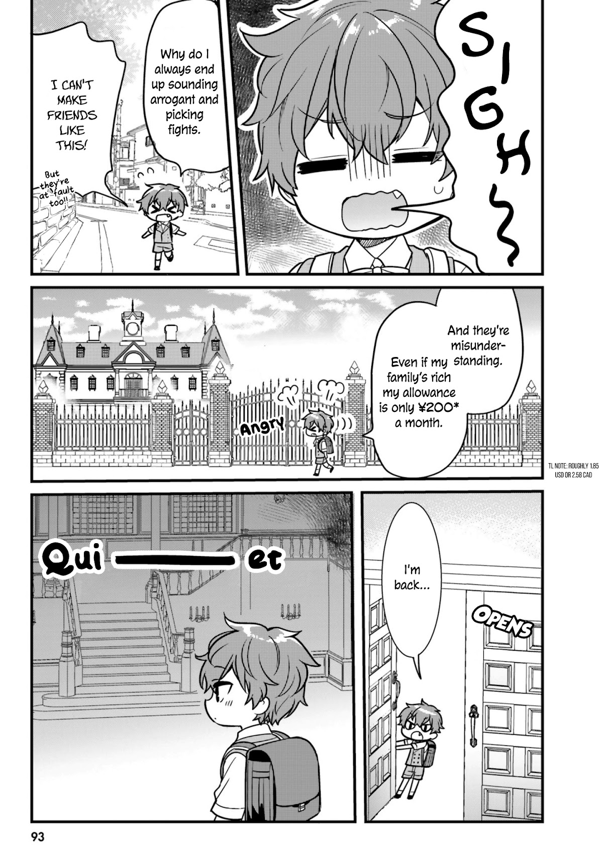 The Earnest Egocentric Duke And His Satisfactory Sisterly Maid Chapter 8 page 3 - Chapter 8