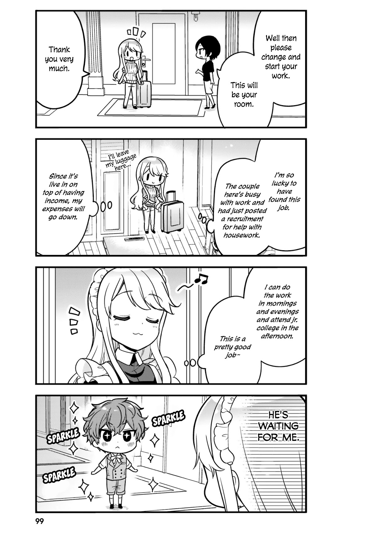 The Earnest Egocentric Duke And His Satisfactory Sisterly Maid Chapter 8 page 9 - Chapter 8