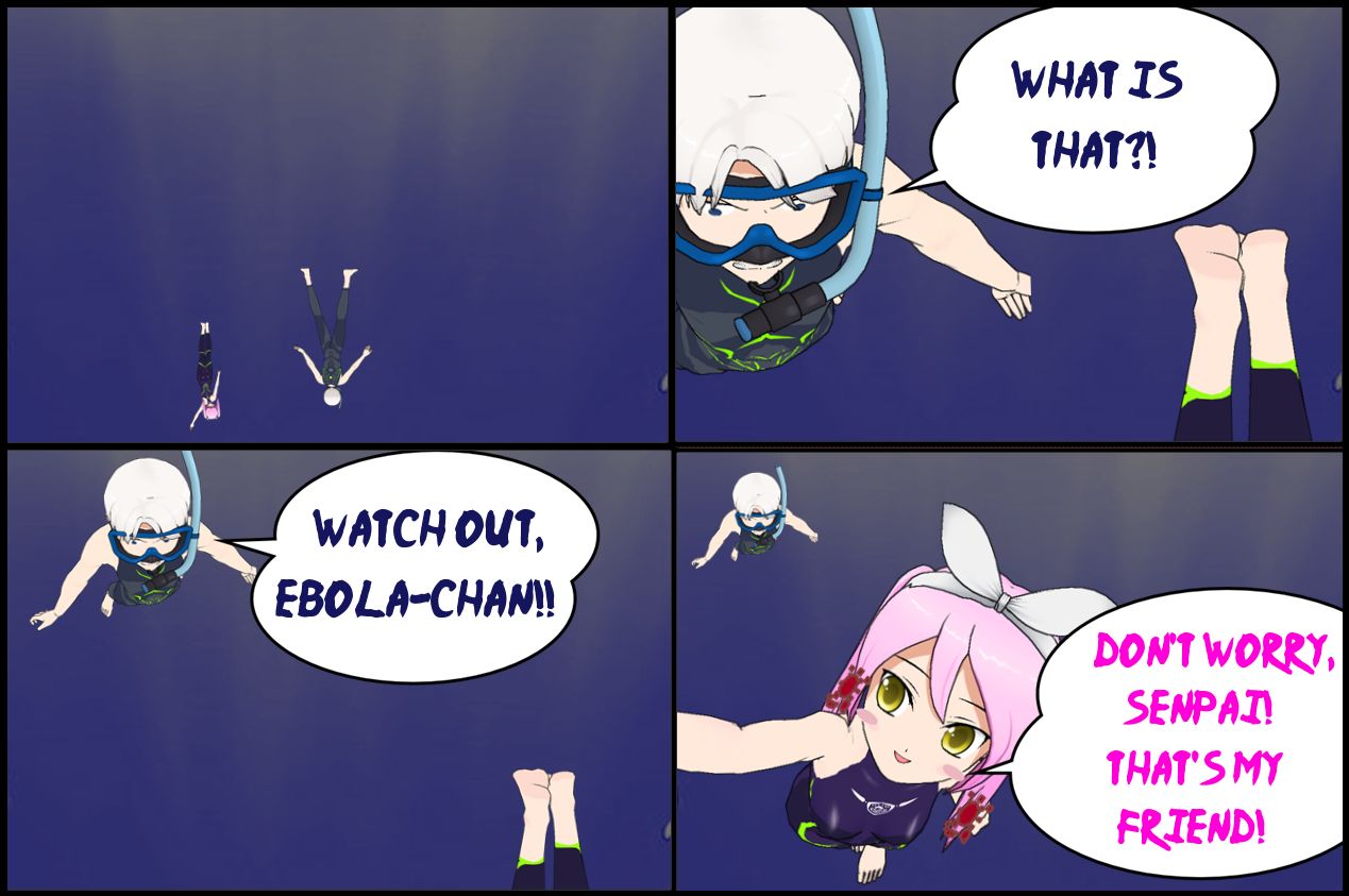The Ebola Files Chapter 11 page 7 - Chapter 11 : EBOLA-CHAN AND SHENRON!