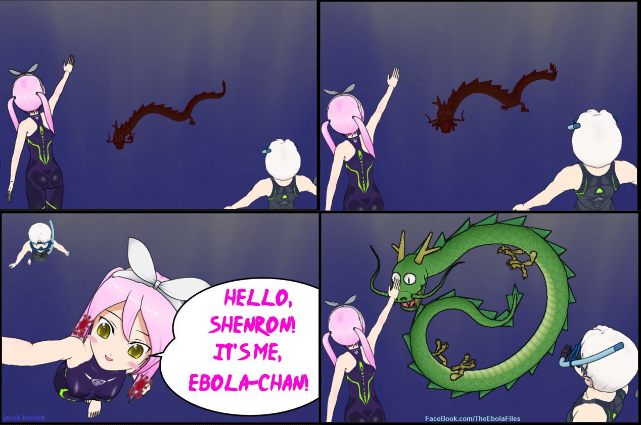 The Ebola Files Chapter 11 page 8 - Chapter 11 : EBOLA-CHAN AND SHENRON!
