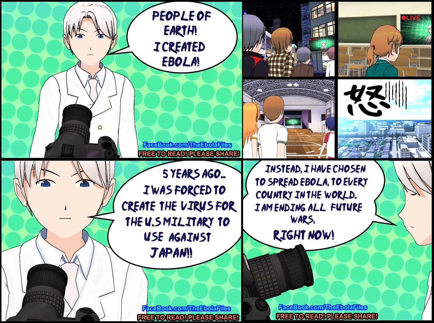 The Ebola Files Chapter 13 page 7 - Chapter 13 : The Ebola Files Manga Chapter #13