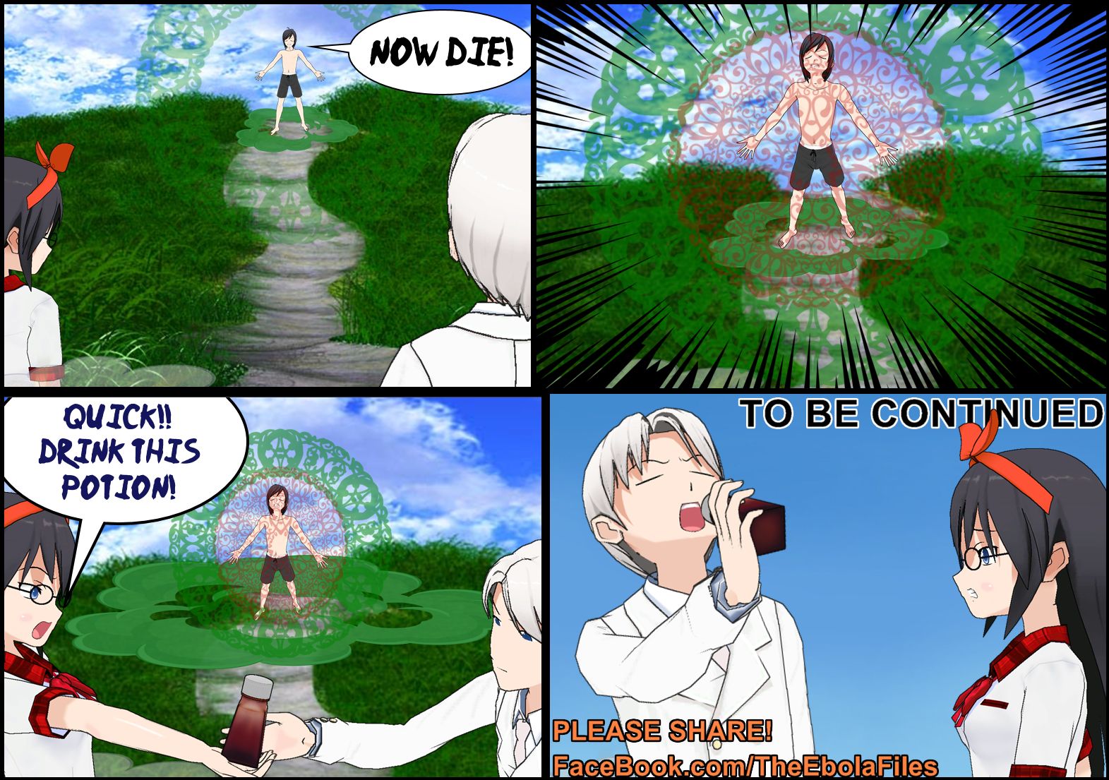 The Ebola Files Chapter 15 page 10 - Chapter 15 : The Ebola Files Manga Chapter #15 - Jacob VS Vincent!