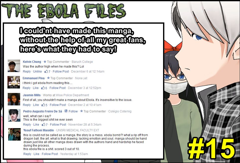 The Ebola Files Chapter 15 page 11 - Chapter 15 : The Ebola Files Manga Chapter #15 - Jacob VS Vincent!