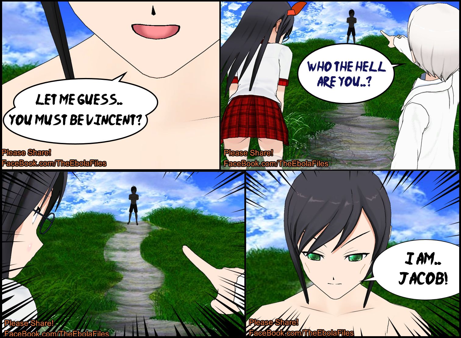 The Ebola Files Chapter 15 page 9 - Chapter 15 : The Ebola Files Manga Chapter #15 - Jacob VS Vincent!