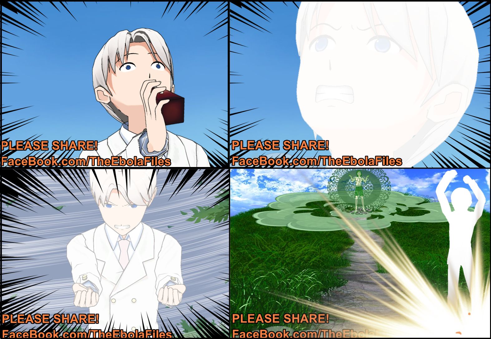 The Ebola Files Chapter 16 page 3 - Chapter 16 : The Ebola Files Manga Chapter #16 - Jacob VS Vincent (Part 2)
