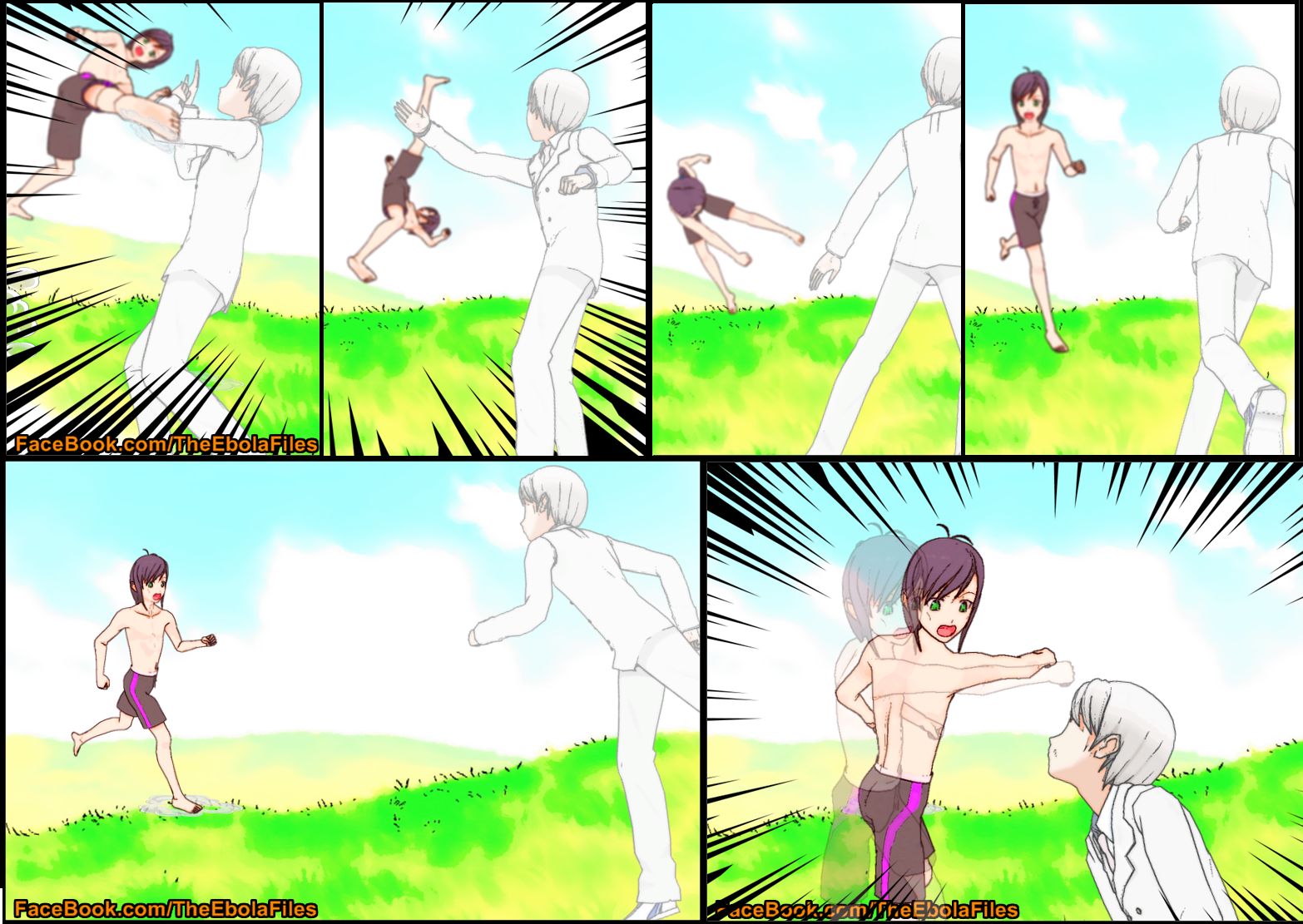 The Ebola Files Chapter 16 page 7 - Chapter 16 : The Ebola Files Manga Chapter #16 - Jacob VS Vincent (Part 2)