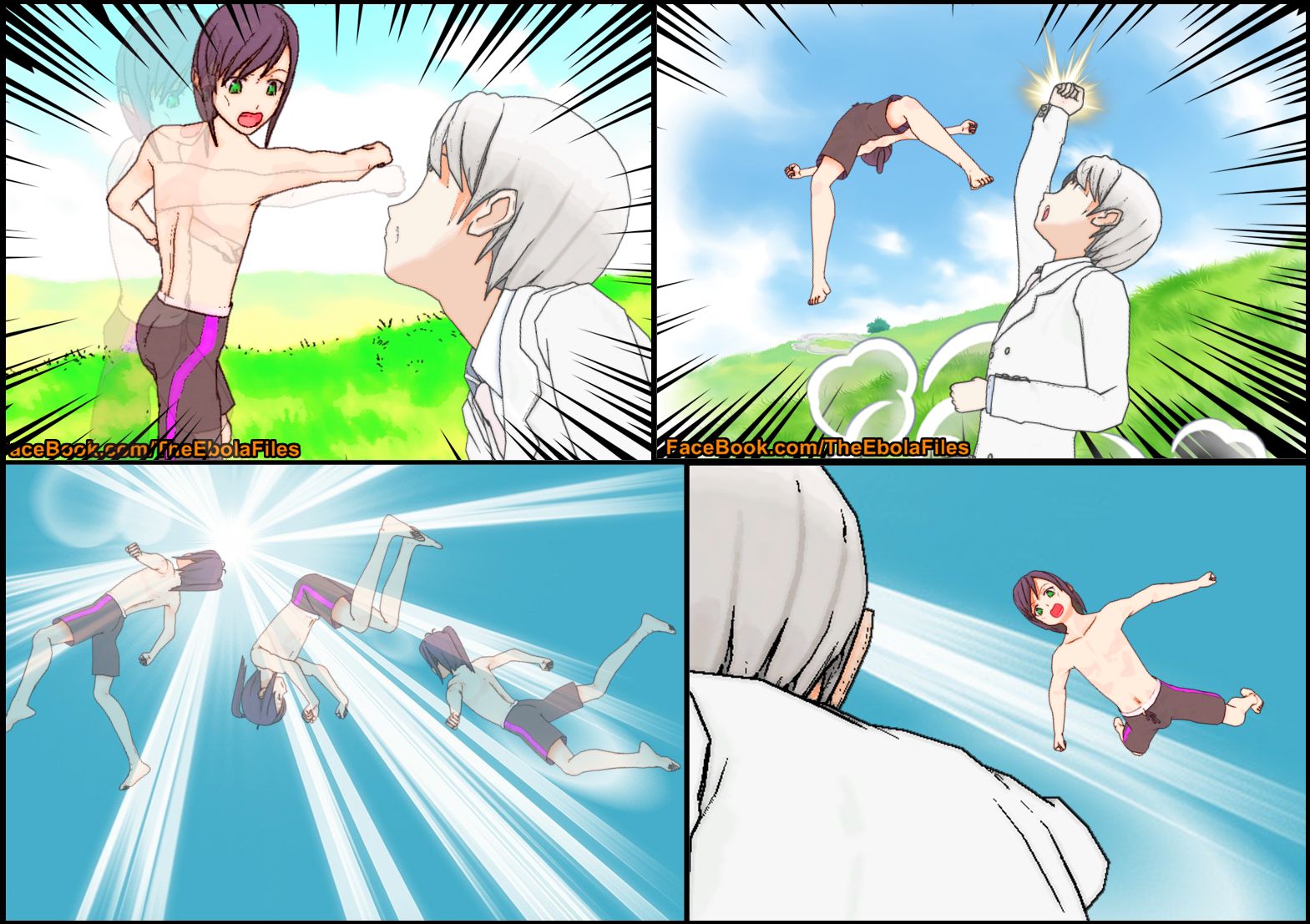 The Ebola Files Chapter 16 page 8 - Chapter 16 : The Ebola Files Manga Chapter #16 - Jacob VS Vincent (Part 2)
