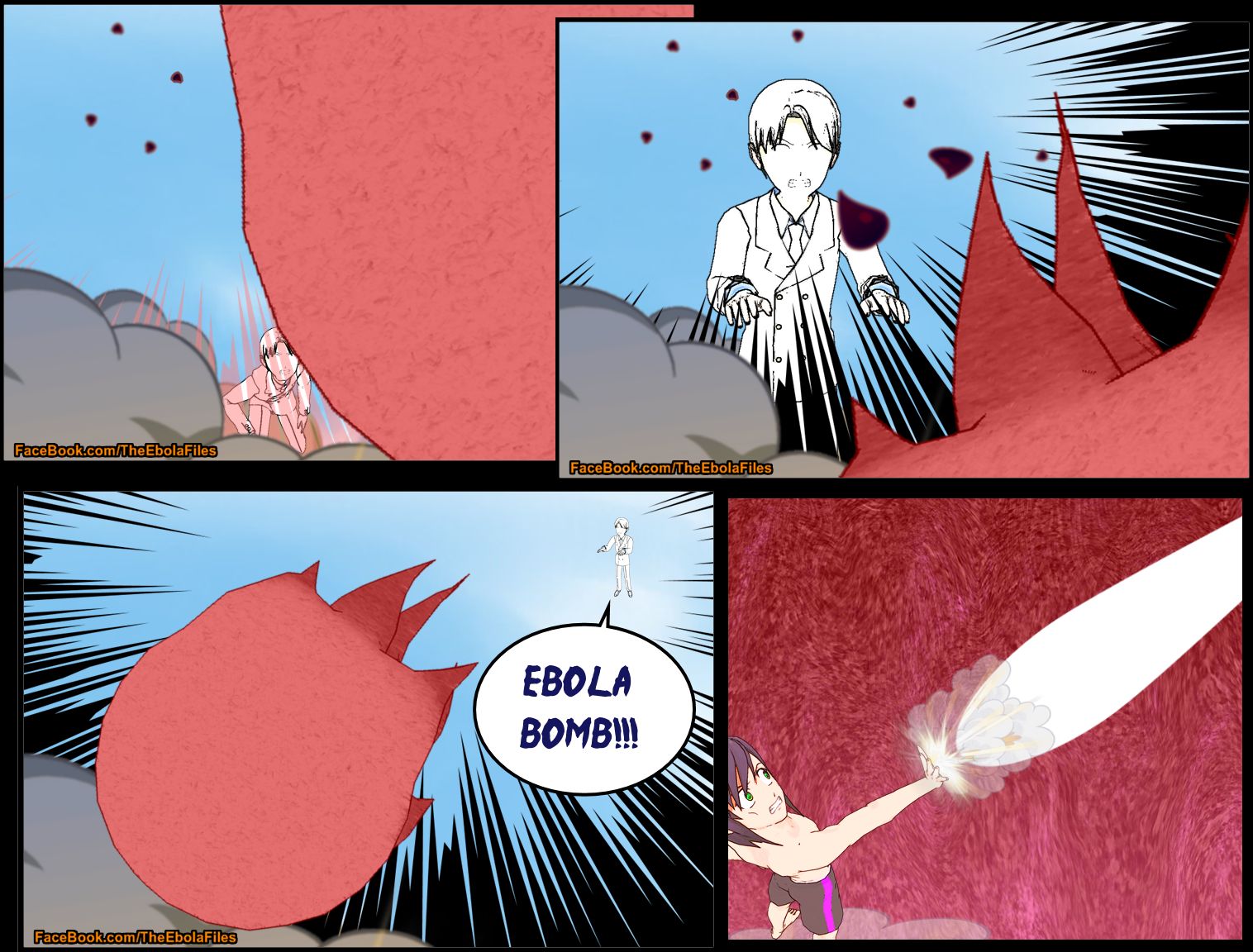 The Ebola Files Chapter 18 page 8 - Chapter 18 : The Ebola Files Manga Chapter #18 - Jacob VS Vincent (Part 4)