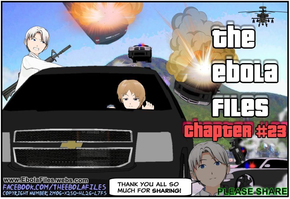 The Ebola Files Chapter 23 page 1 - Chapter 23 : The Ebola Files Manga Chapter #23 - GRAND THEFT EBOLA