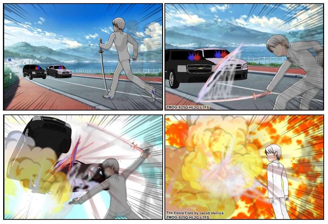 The Ebola Files Chapter 23 page 10 - Chapter 23 : The Ebola Files Manga Chapter #23 - GRAND THEFT EBOLA