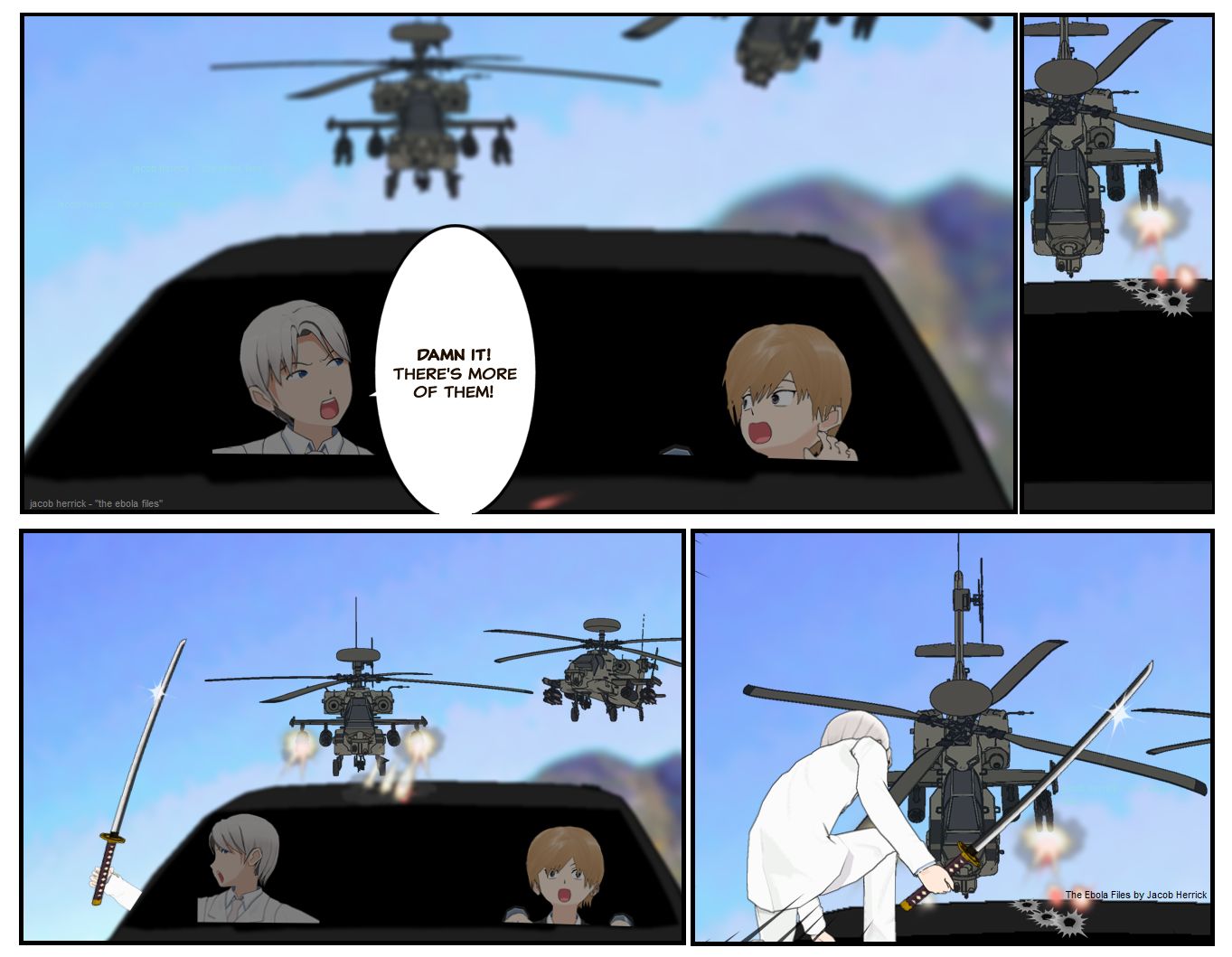 The Ebola Files Chapter 24 page 3 - Chapter 24 : The Ebola Files Manga Chapter #23 - GRAND THEFT EBOLA (Part 2)