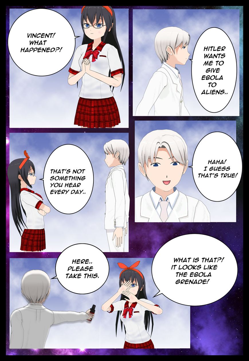 The Ebola Files Chapter 27 page 2 - Chapter 27 : The Ebola Files Manga Chapter #27 - Vincent's Goodbye