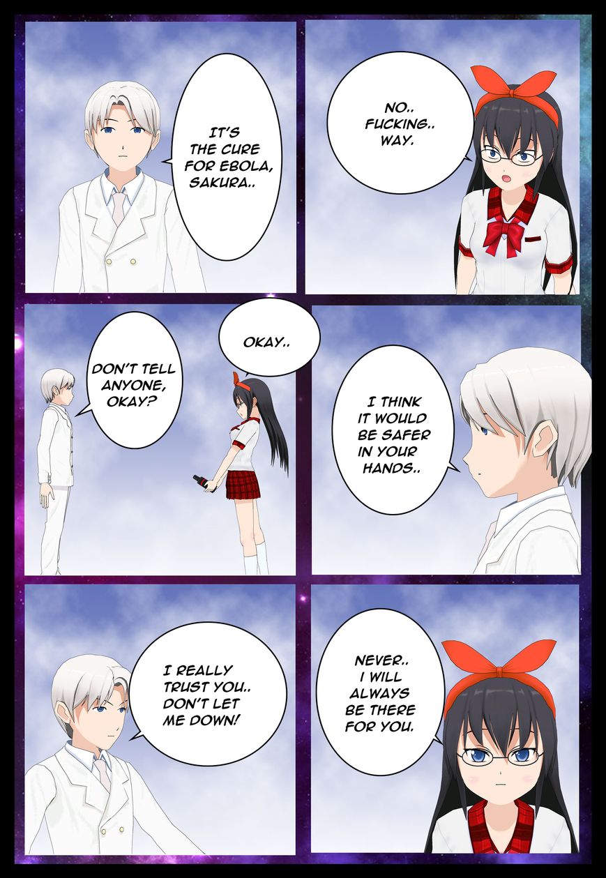 The Ebola Files Chapter 27 page 3 - Chapter 27 : The Ebola Files Manga Chapter #27 - Vincent's Goodbye