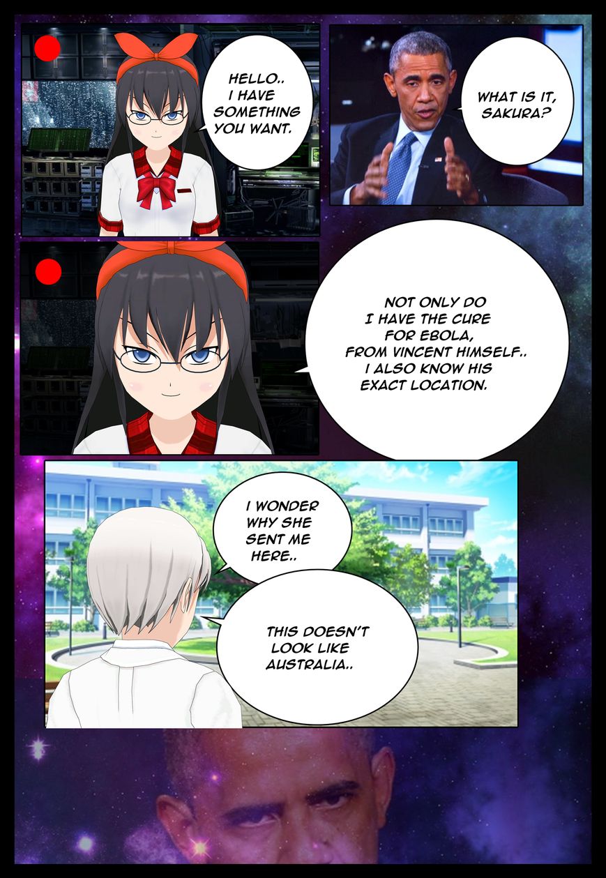 The Ebola Files Chapter 27 page 5 - Chapter 27 : The Ebola Files Manga Chapter #27 - Vincent's Goodbye