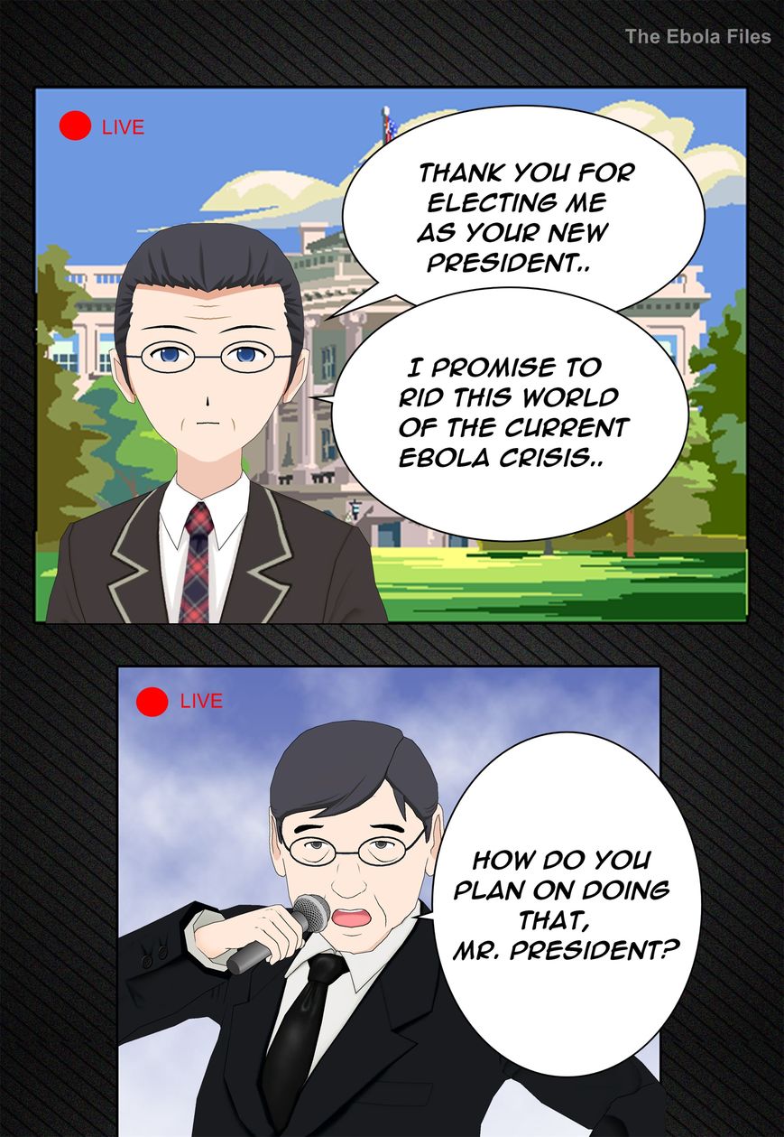 The Ebola Files Chapter 29 page 3 - Chapter 29 : The Ebola Files Manga Chapter #29 - The New President