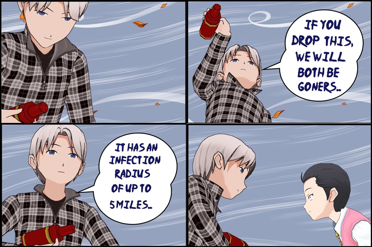 The Ebola Files Chapter 9 page 8 - Chapter 9 : The Ebola Files Manga Chapter #9 - THE EBOLA GRENADE!