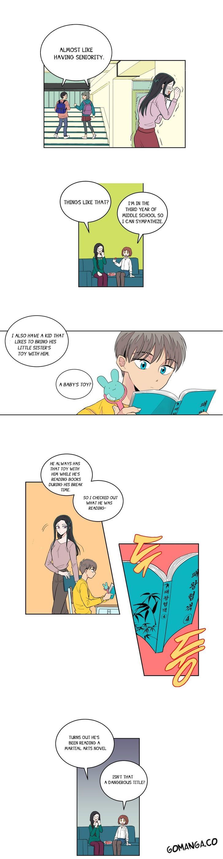 The elementary school student that I love Chapter 4 page 6 - Chapter 4