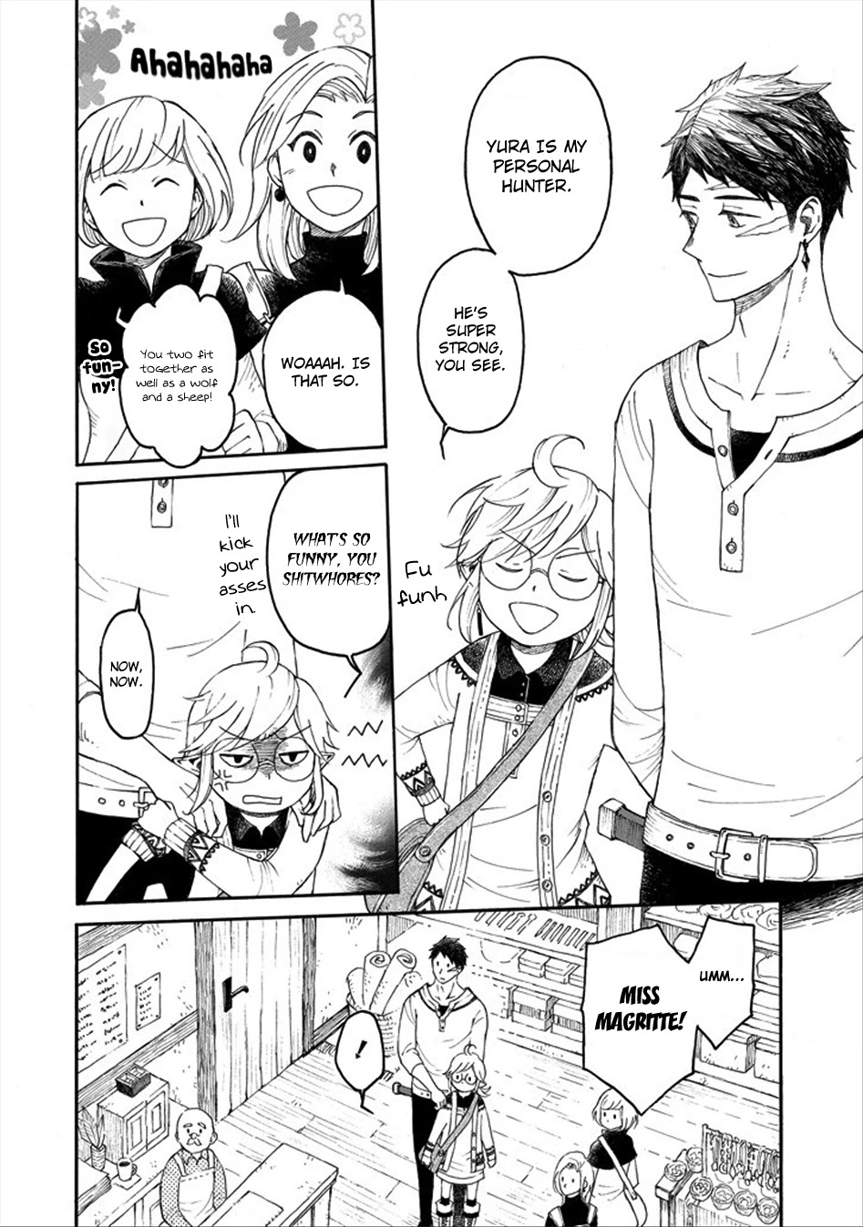 The Elf and the Hunter's Item Atelier Chapter 0 page 10 - Chapter 0: Snow Crystal Brooch