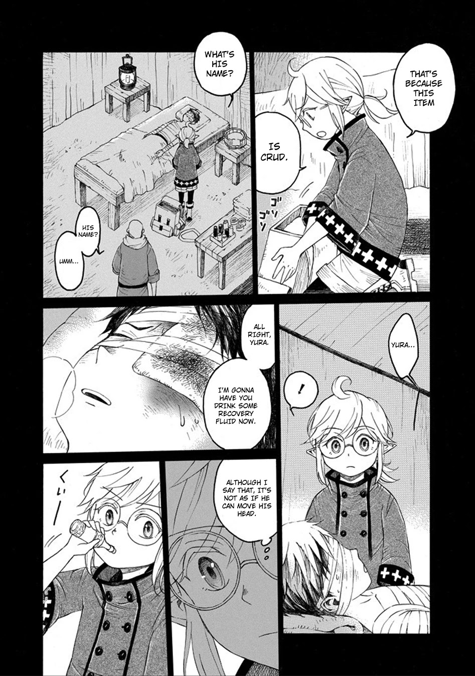 The Elf and the Hunter's Item Atelier Chapter 0 page 32 - Chapter 0: Snow Crystal Brooch