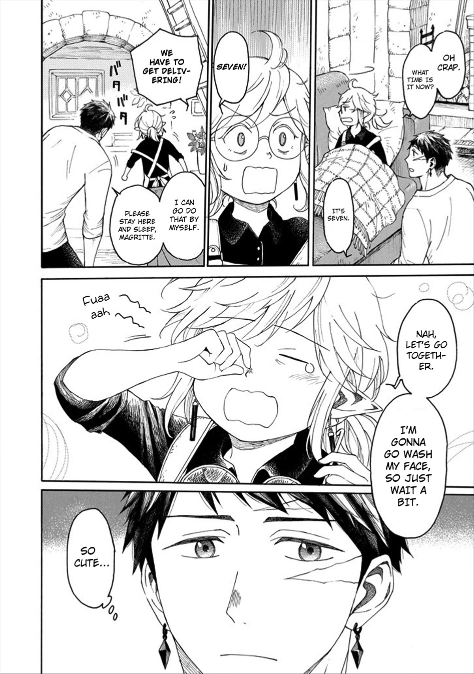 The Elf and the Hunter's Item Atelier Chapter 0 page 4 - Chapter 0: Snow Crystal Brooch