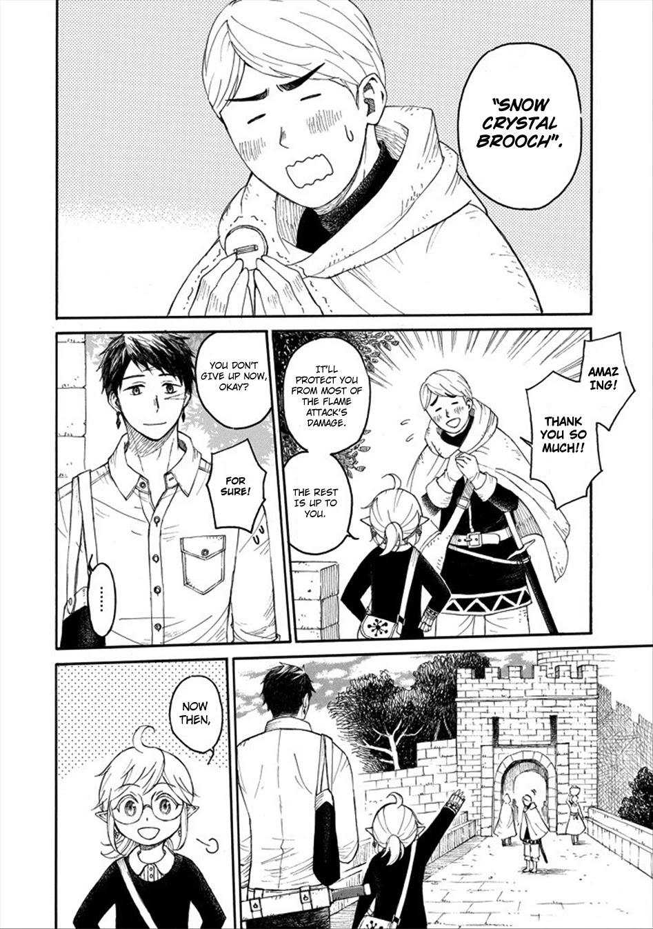 The Elf and the Hunter's Item Atelier Chapter 0 page 42 - Chapter 0: Snow Crystal Brooch