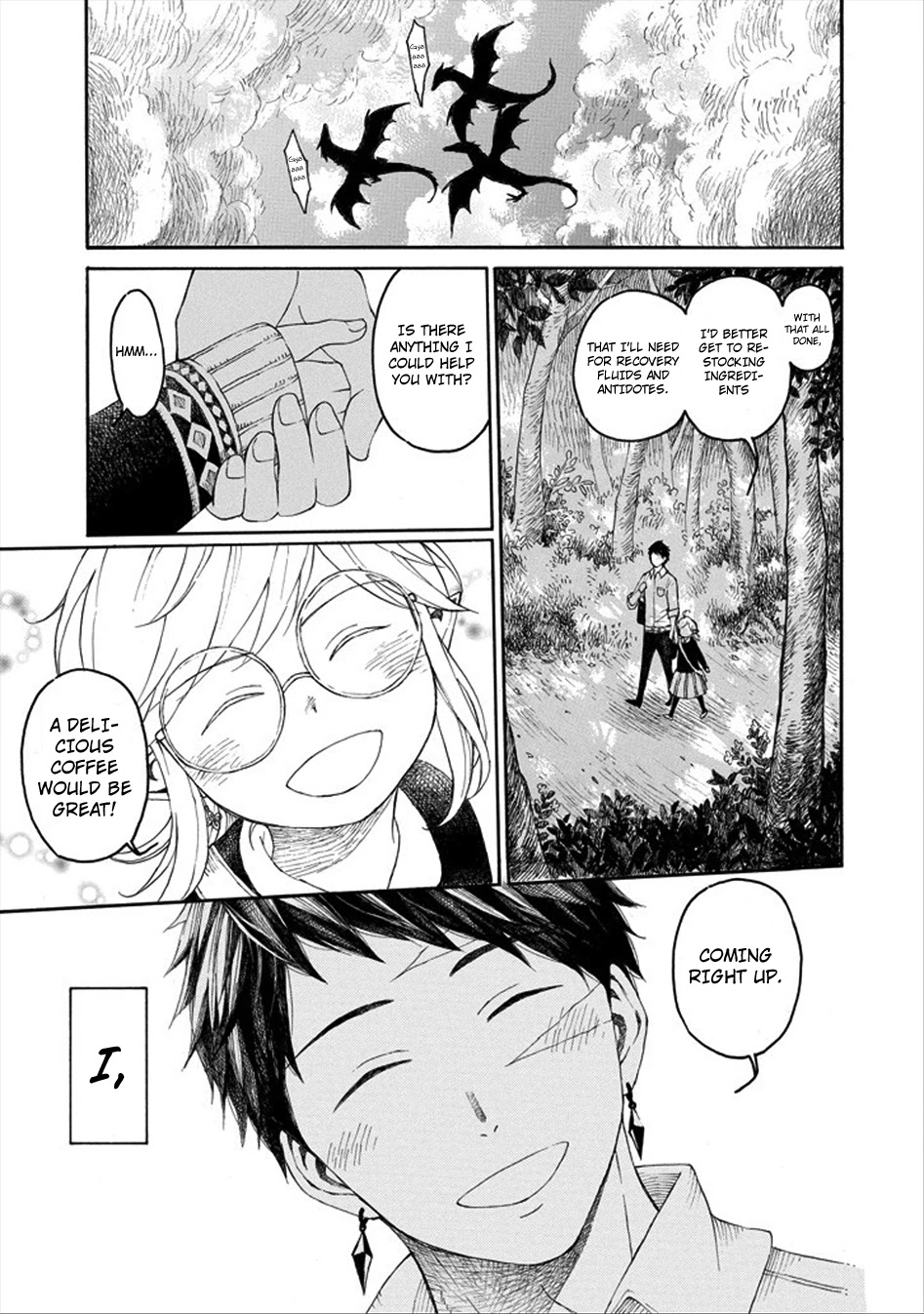 The Elf and the Hunter's Item Atelier Chapter 0 page 45 - Chapter 0: Snow Crystal Brooch