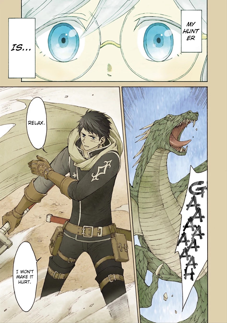 The Elf and the Hunter's Item Atelier Chapter 1 page 1 - Chapter 1: Night Eye Drops Mach 2