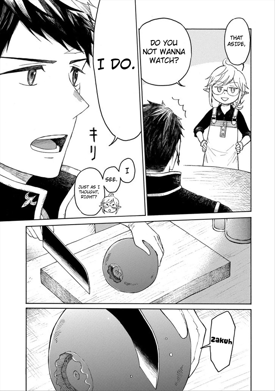 The Elf and the Hunter's Item Atelier Chapter 1 page 37 - Chapter 1: Night Eye Drops Mach 2