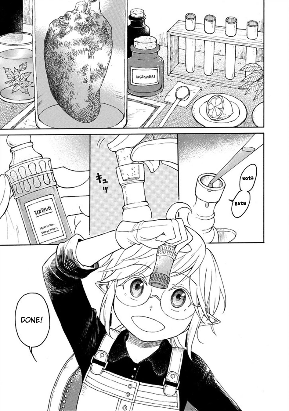 The Elf and the Hunter's Item Atelier Chapter 1 page 6 - Chapter 1: Night Eye Drops Mach 2