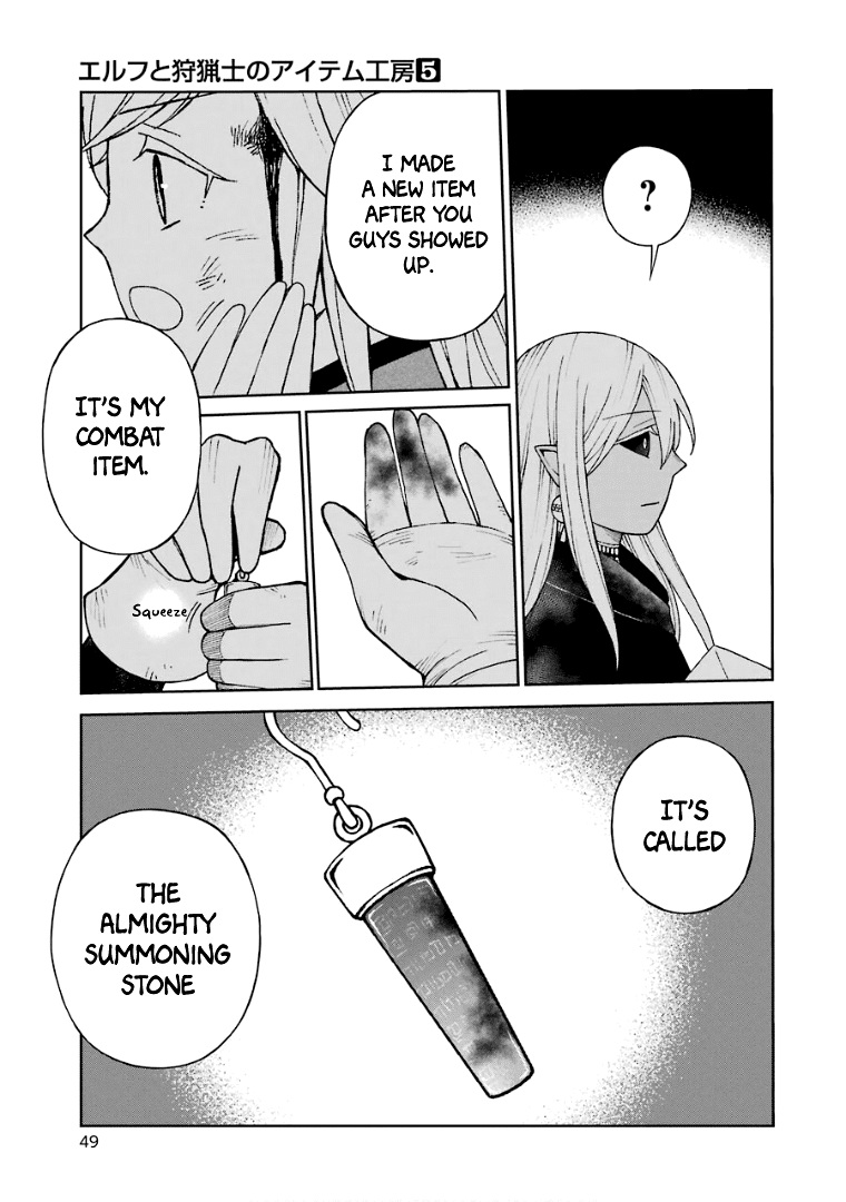 The Elf and the Hunter's Item Atelier Chapter 26 page 24 - Chapter 26