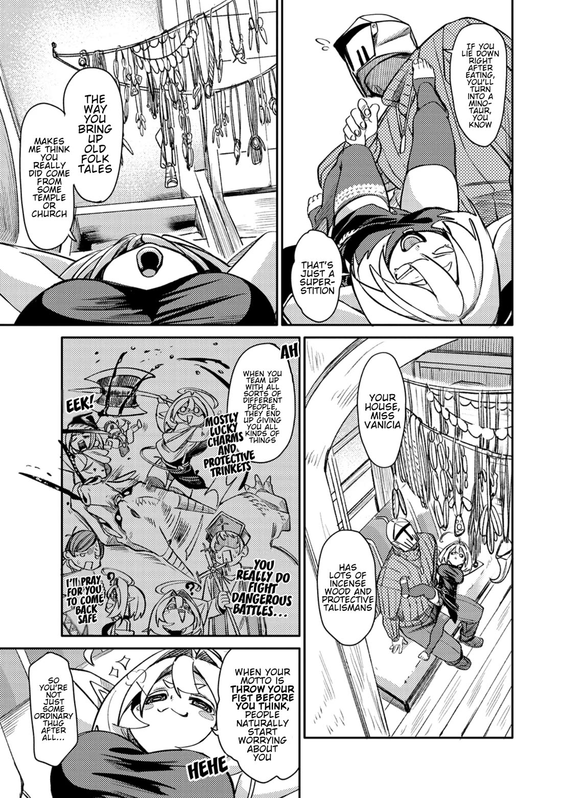 The Elf Picked Up the Heavy Knight Chapter 1 page 10 - Chapter 1