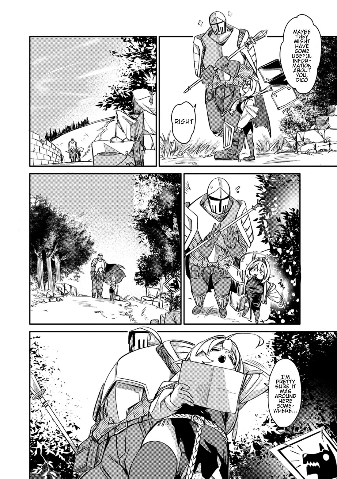 The Elf Picked Up the Heavy Knight Chapter 1 page 15 - Chapter 1