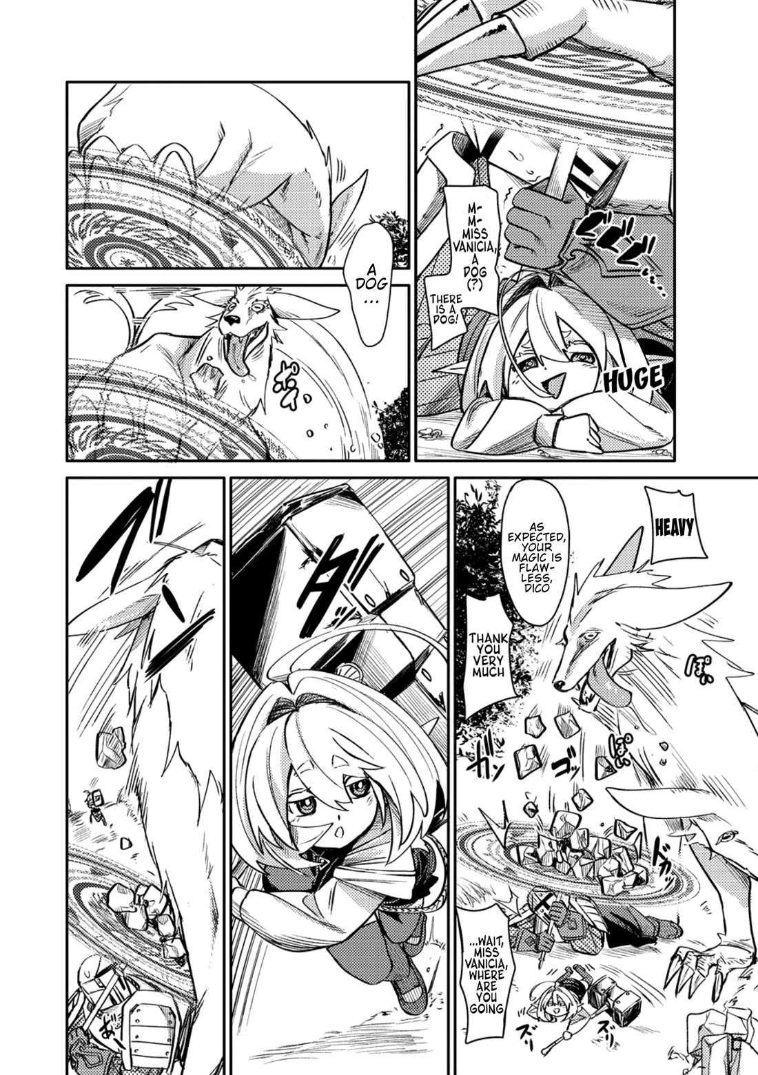 The Elf Picked Up the Heavy Knight Chapter 1 page 17 - Chapter 1