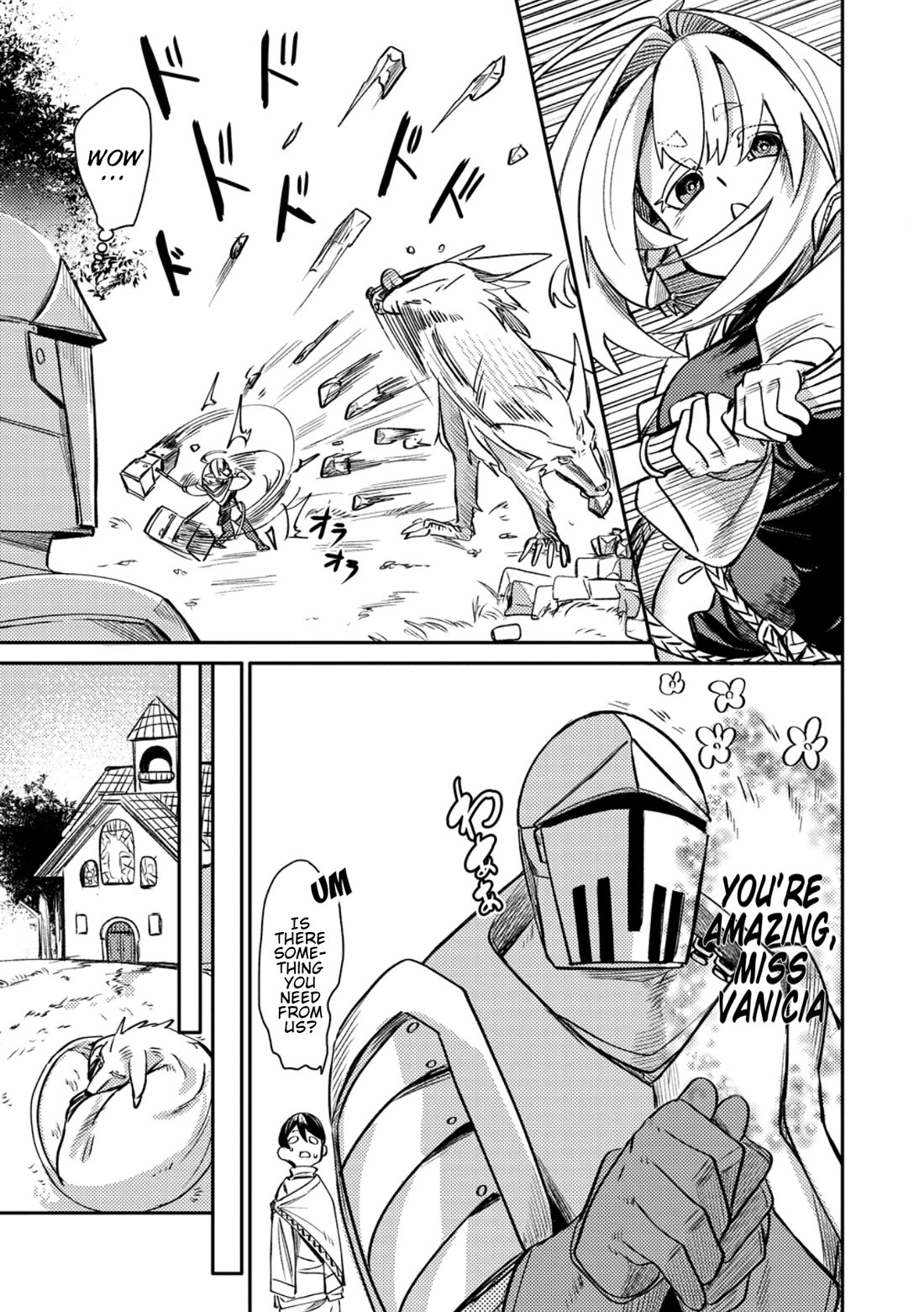 The Elf Picked Up the Heavy Knight Chapter 1 page 18 - Chapter 1