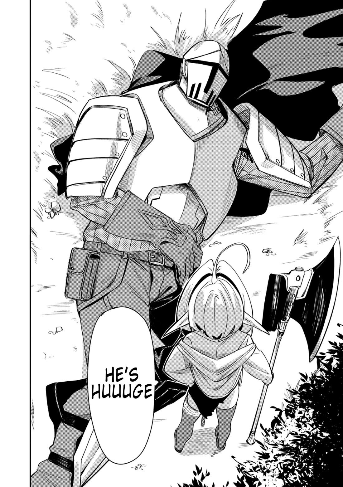 The Elf Picked Up the Heavy Knight Chapter 1 page 2 - Chapter 1