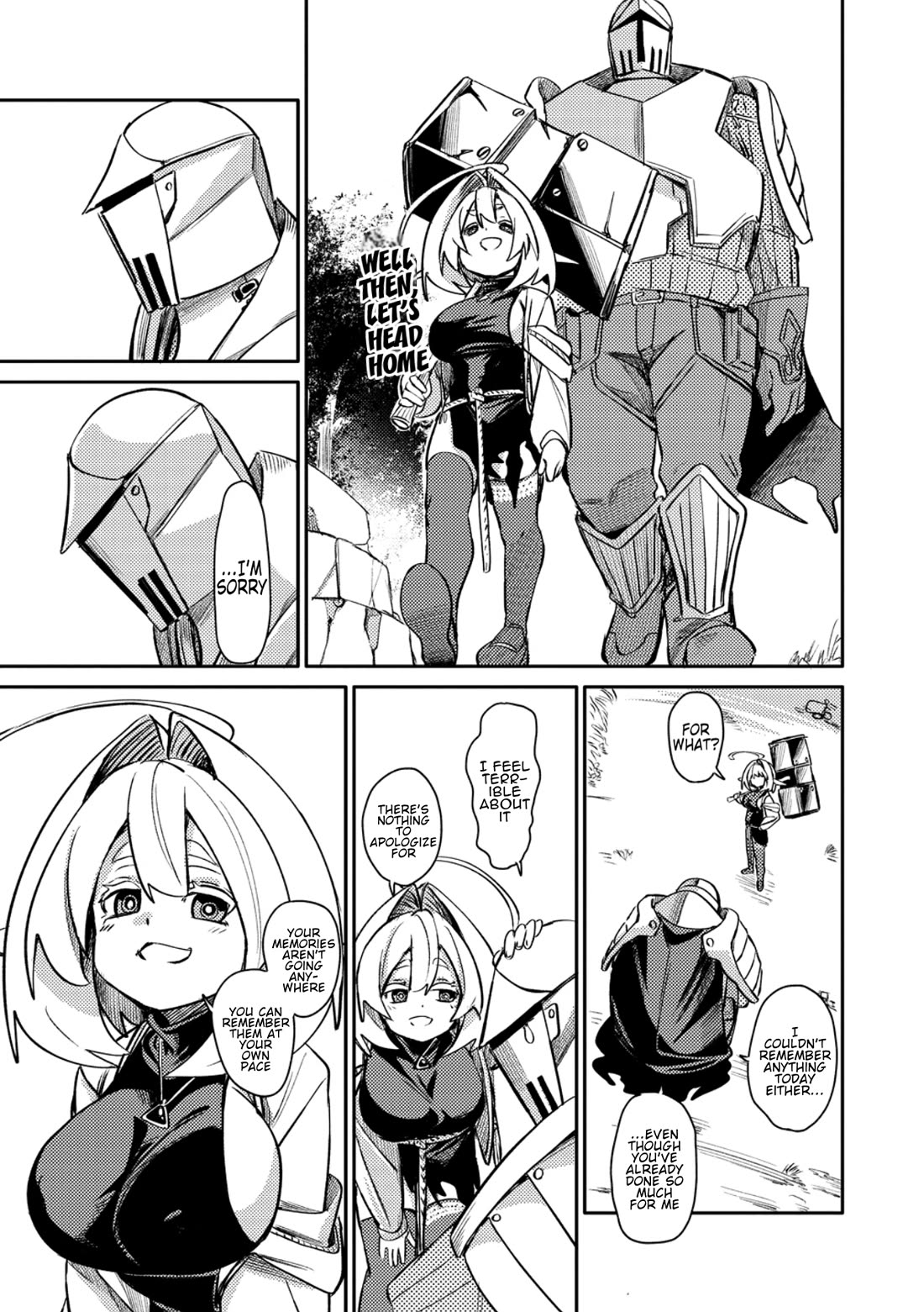 The Elf Picked Up the Heavy Knight Chapter 1 page 22 - Chapter 1