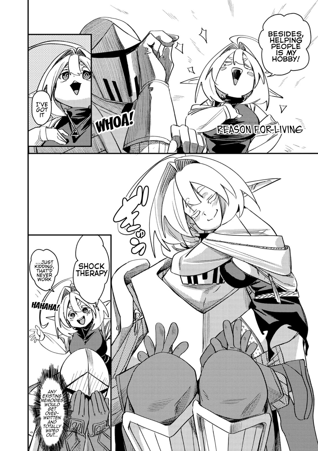The Elf Picked Up the Heavy Knight Chapter 1 page 23 - Chapter 1