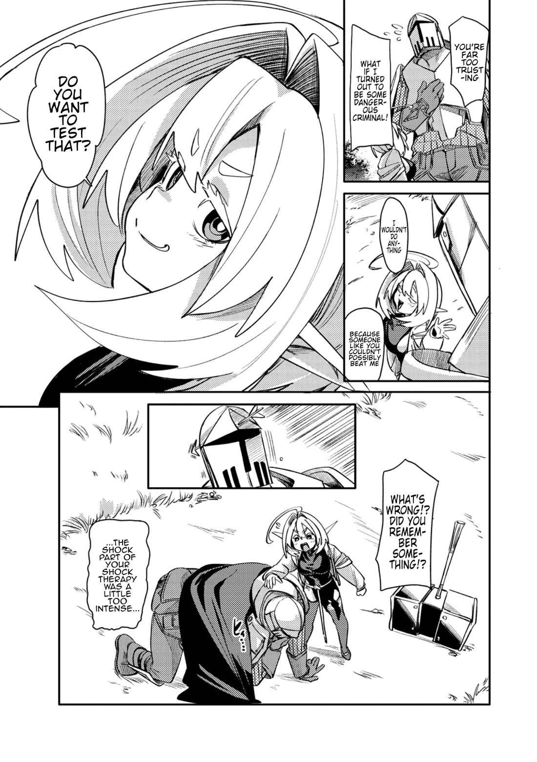 The Elf Picked Up the Heavy Knight Chapter 1 page 24 - Chapter 1