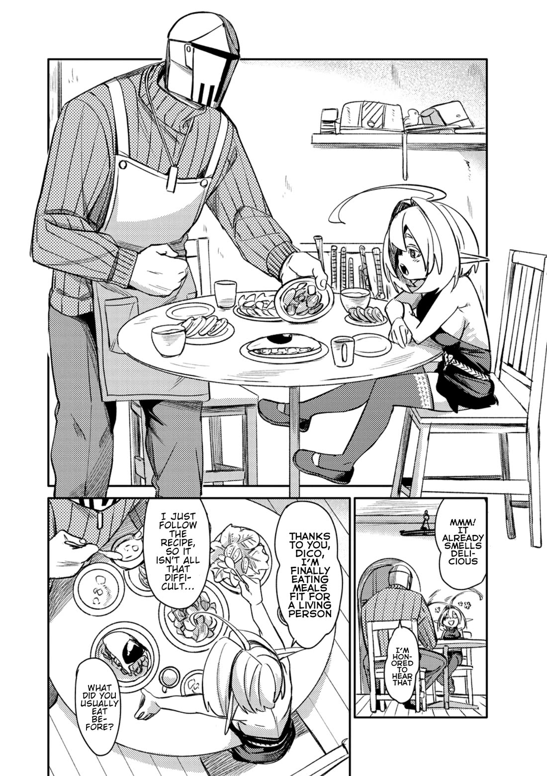 The Elf Picked Up the Heavy Knight Chapter 1 page 7 - Chapter 1