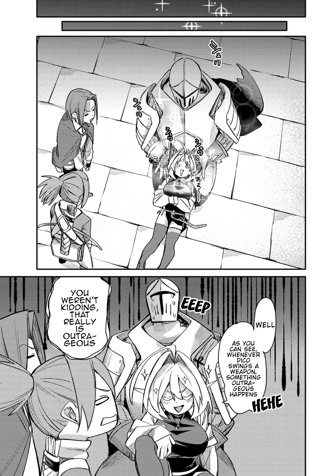 The Elf Picked Up the Heavy Knight Chapter 2 page 13 - Chapter 2