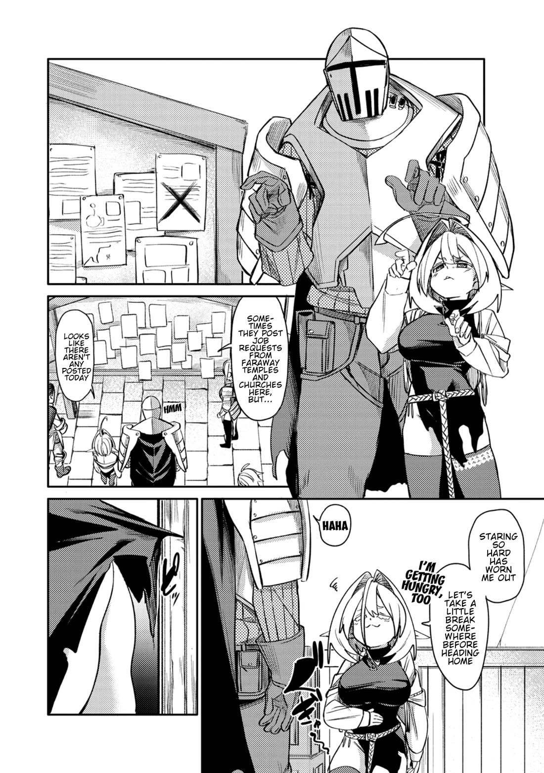 The Elf Picked Up the Heavy Knight Chapter 2 page 2 - Chapter 2
